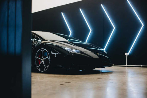 Obsidian Autoworks Black Lamborghini Huracan side 