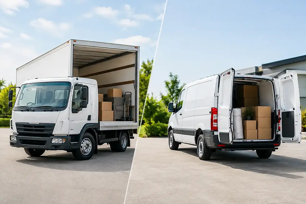 Moving Truck Versus Van Hire: Which Fits?