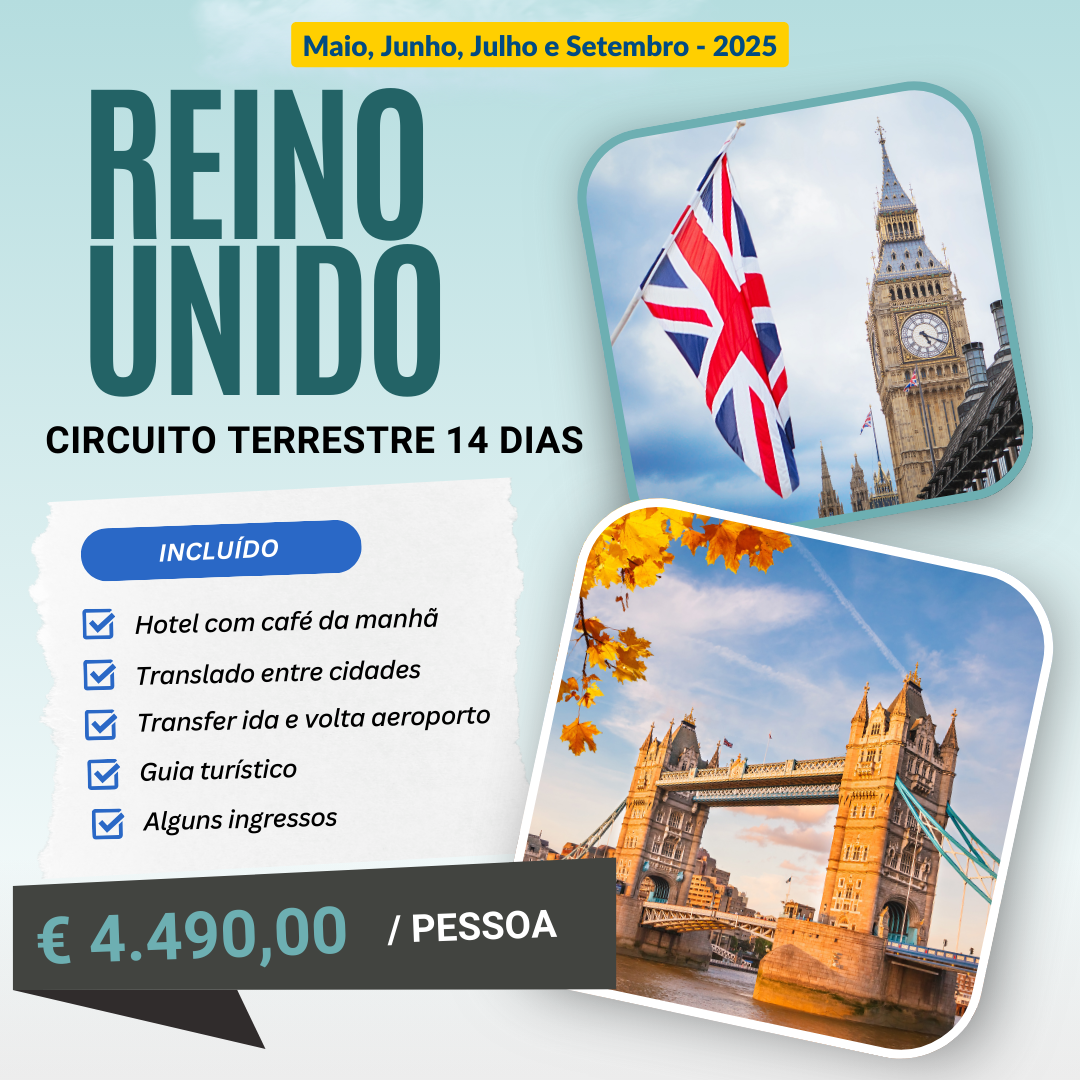 INGLATERRA - ESCÓCIA - IRLANDA