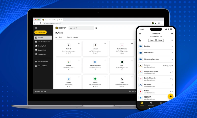 Desktop &Mobile Keeper Security