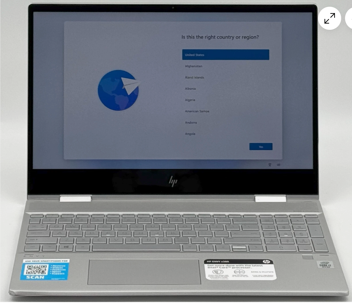 HP Envy Laptop 15.6" Full HD