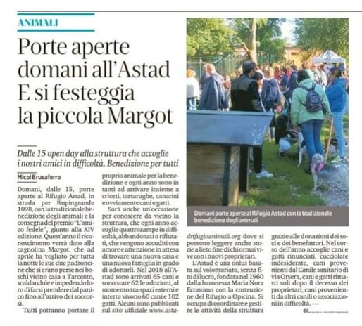 L'Astad su "Il Piccolo"!