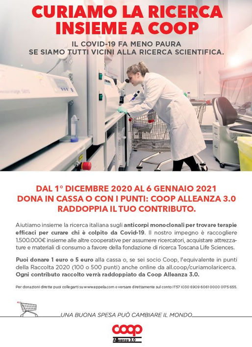 grazie di cuore alla coop!