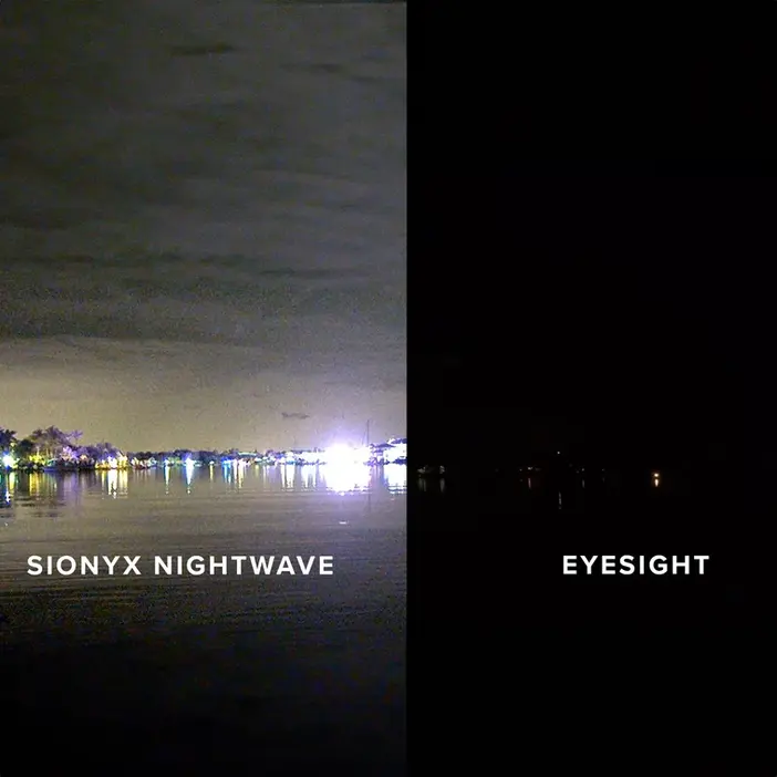 image example of view using sionyx nightwave camera