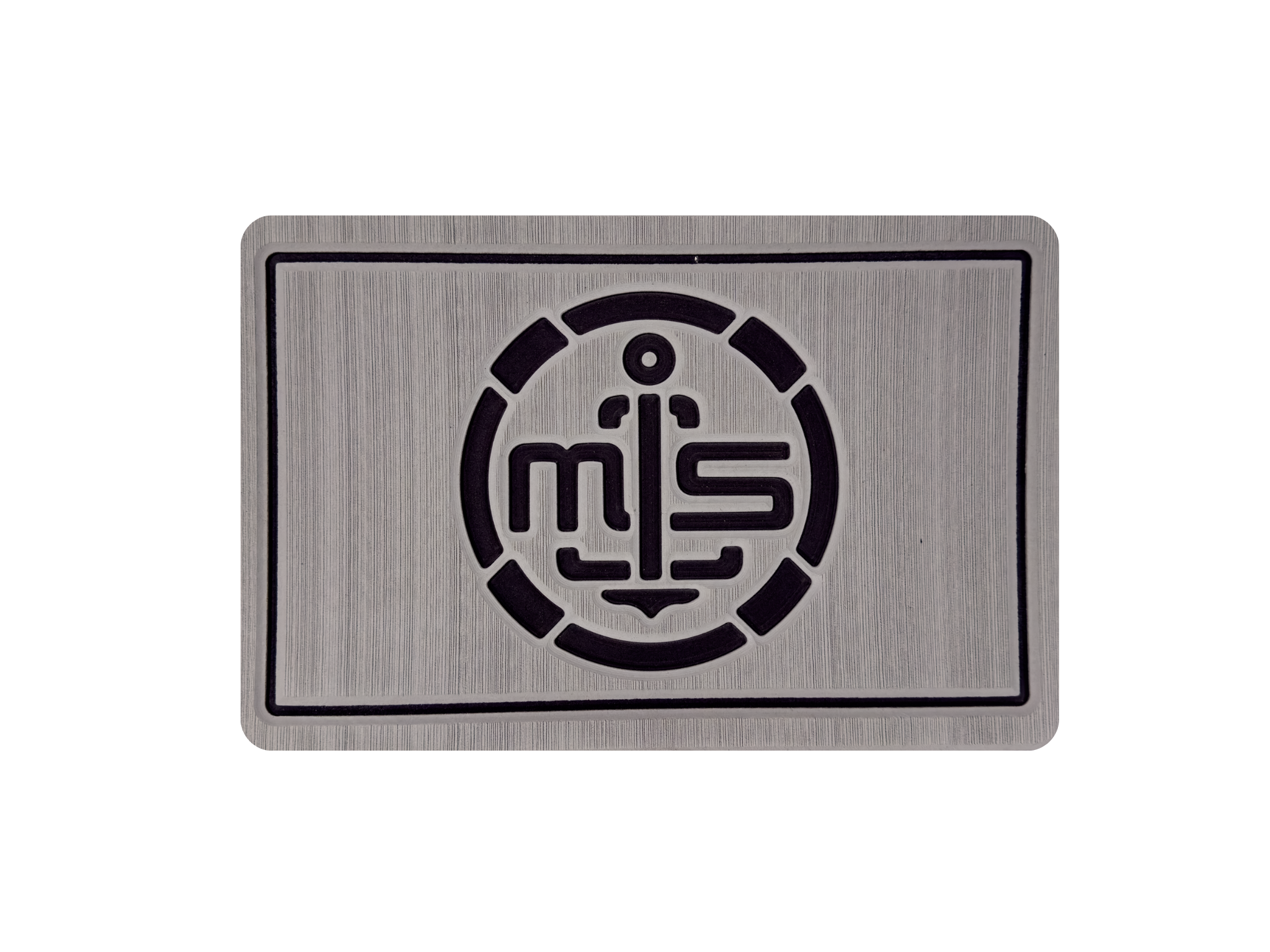 Titanium / Black EVA decking sample