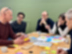 Verkstedsdeltakerne i gruppe 5: Tore Meinert, Rogaland Fylkeskommune, Reber Iversen, Maritime Clean Tech, Søren Djørup, NORCE, Anna K. Enerstvedt, Stavanger kommune og Morten Rye-Larsen, ACUS.