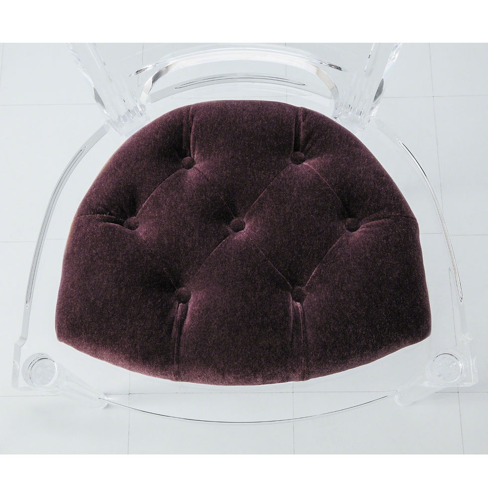Thumbnail: "Marilyn" Acrylic Side Chairs