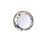 Thumbnail: Banded Crystal Wall Art - Brass or Nickel