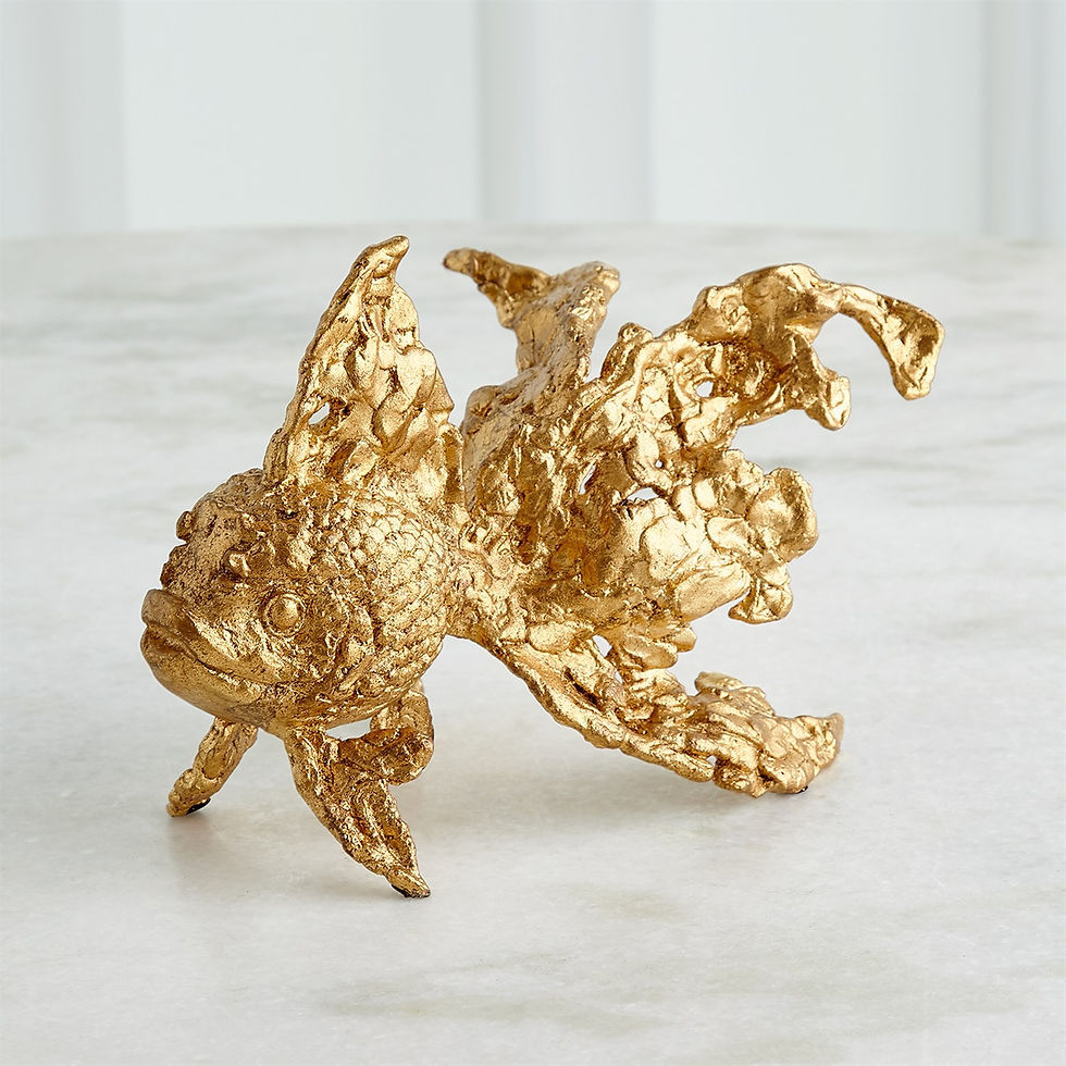 Thumbnail: "Angelic"Goldfish Sculptures