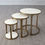 Thumbnail: Three Marble Top Nesting Tables