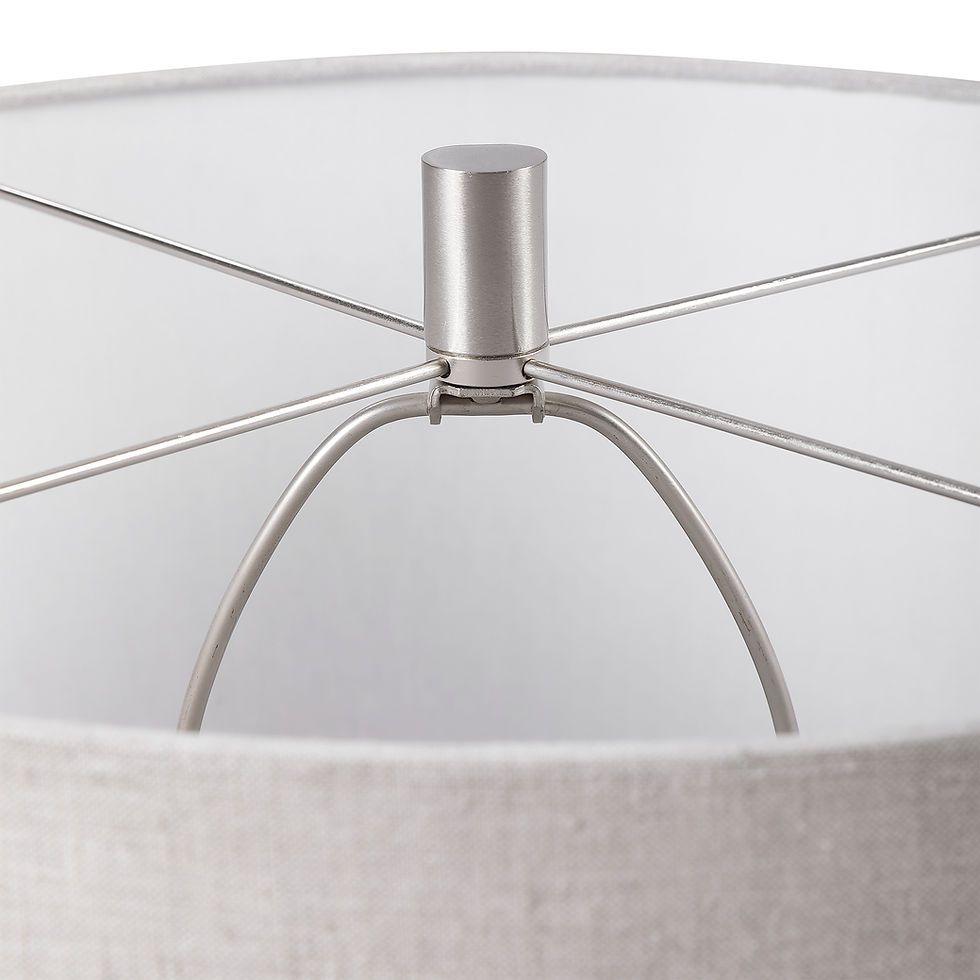 Thumbnail: Mottled White Table Lamp