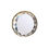 Thumbnail: Banded Crystal Wall Art - Brass or Nickel