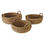 Thumbnail: Three Sea Grass Shallow Spa Baskets