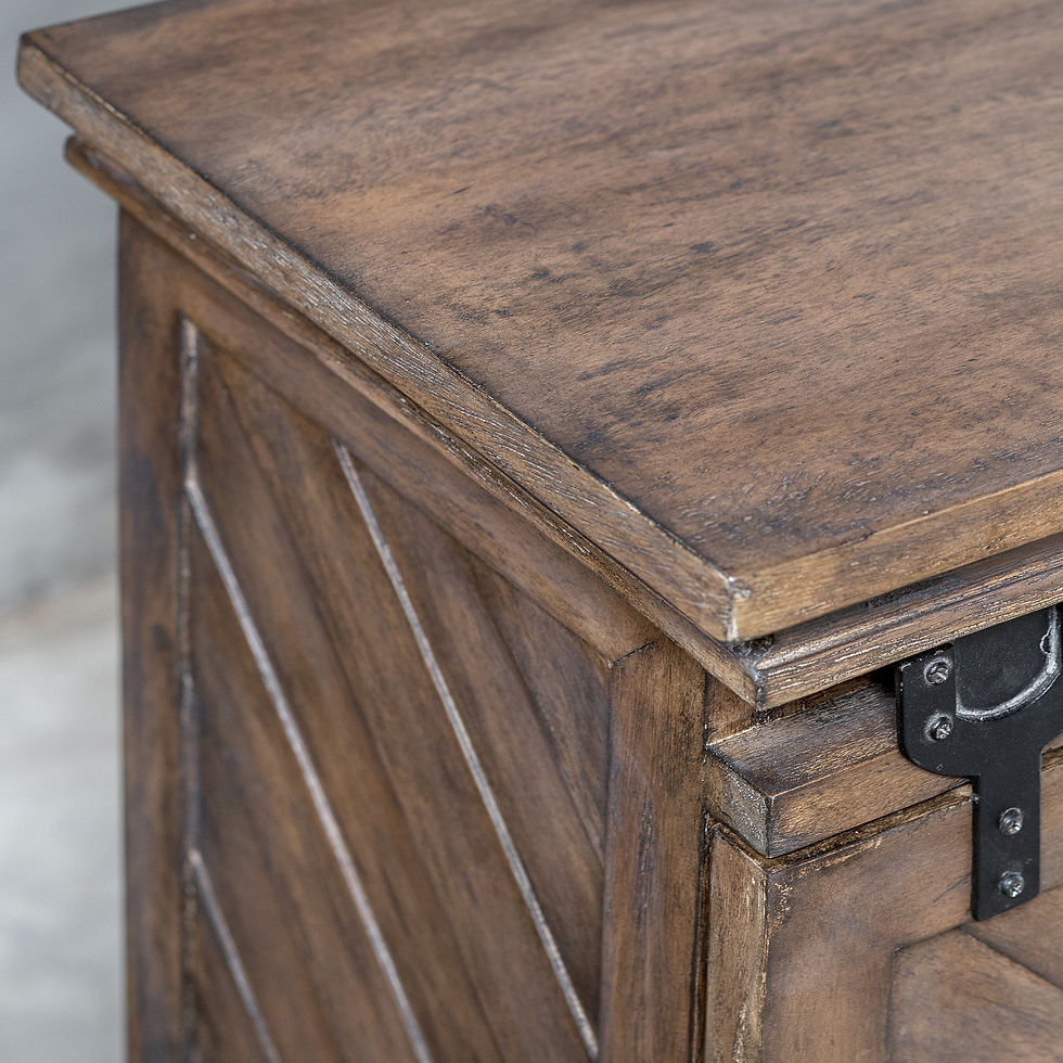 Thumbnail: Sliding Barn Door Media Cabinet