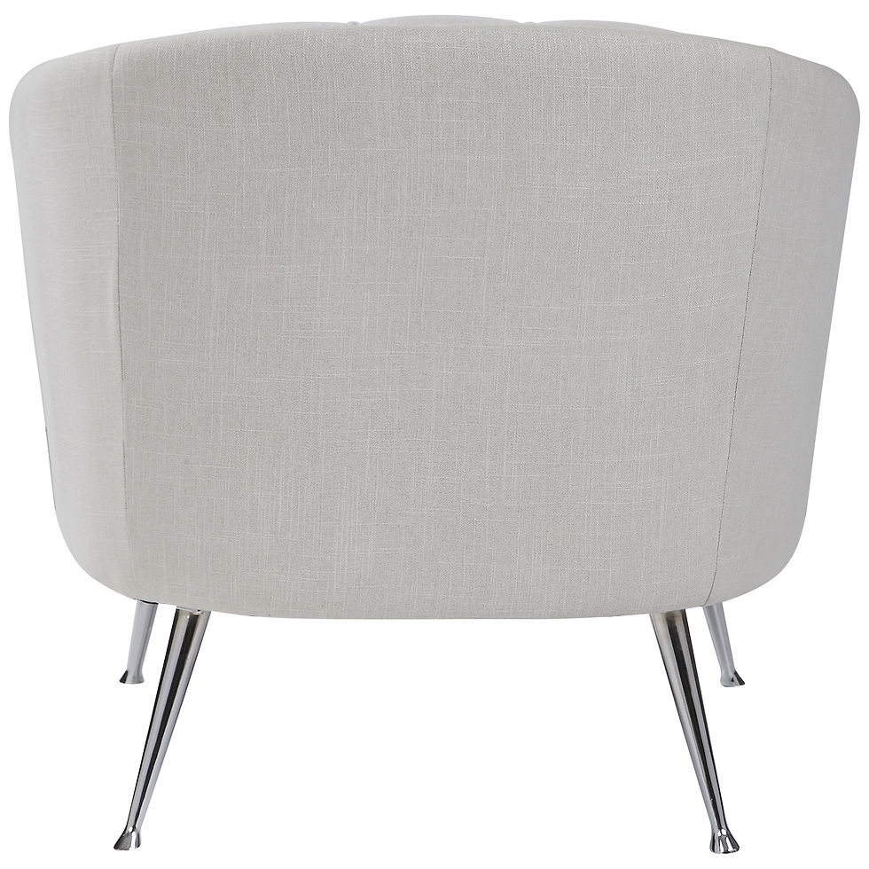 Thumbnail: Channel Tufted Barrel Chair