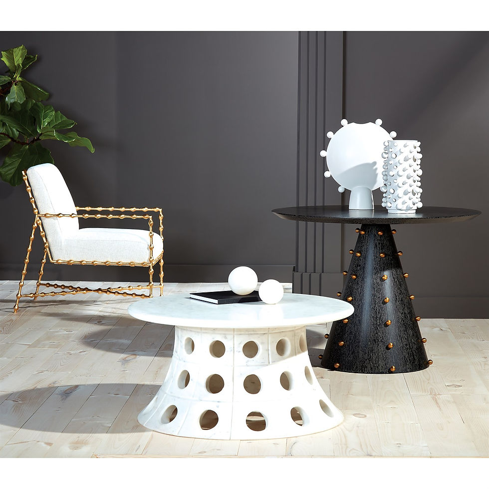Thumbnail: Tapered Circles Coffee Table