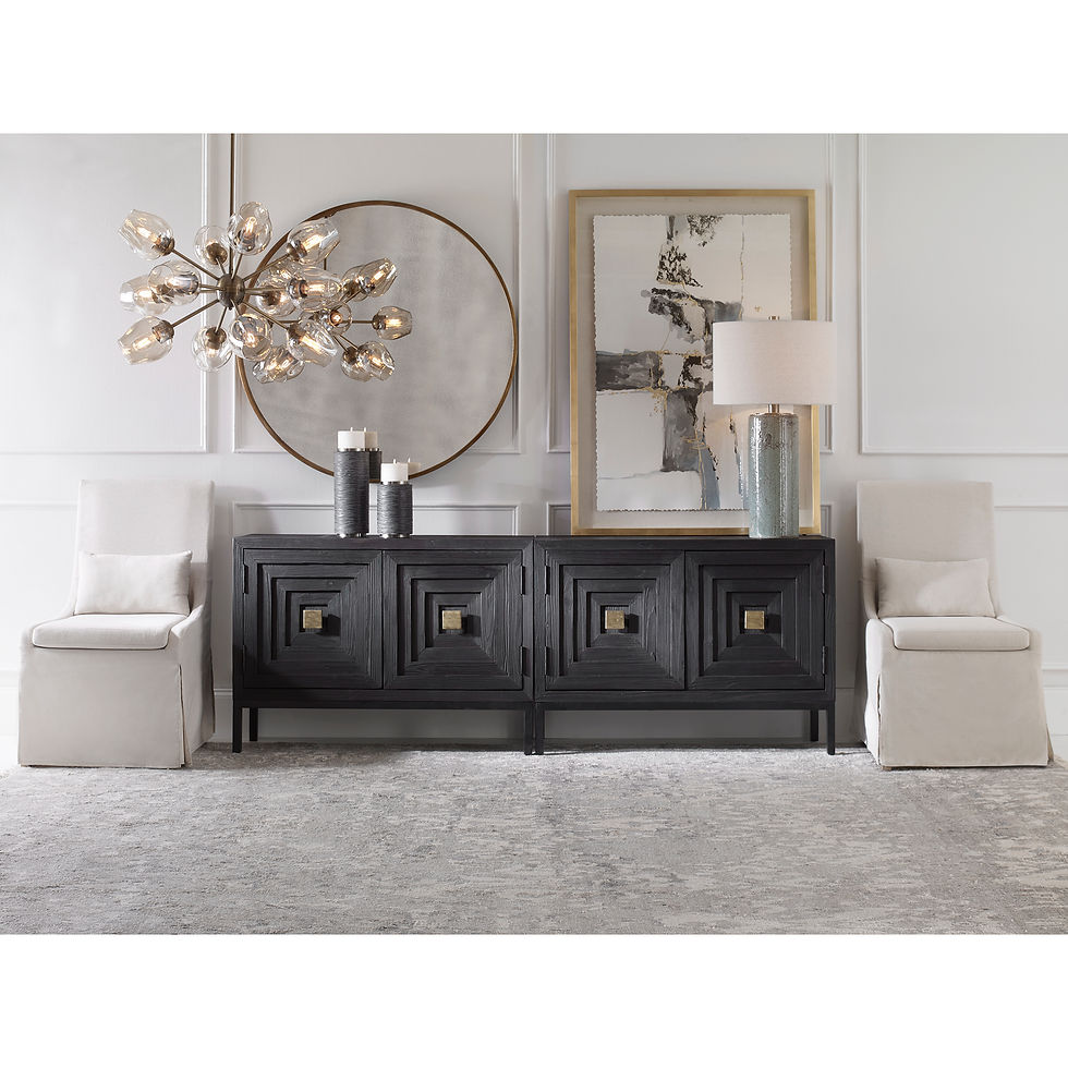 Thumbnail: Soft Linen Accent Chair