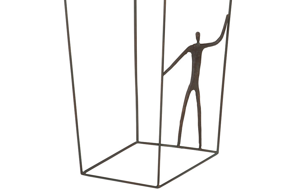 Thumbnail: Modern Man Wall Cube - Standing Right