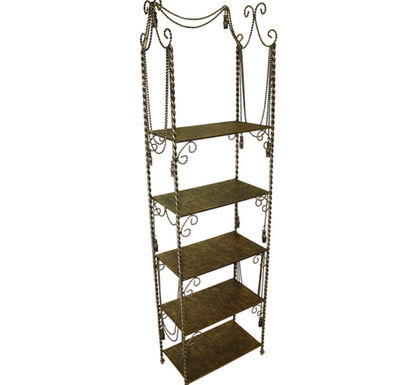 Swag and Tassel Etagere