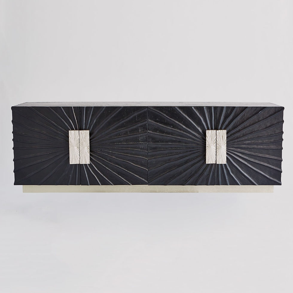 Thumbnail: Onyx Sunburst Media Cabinet