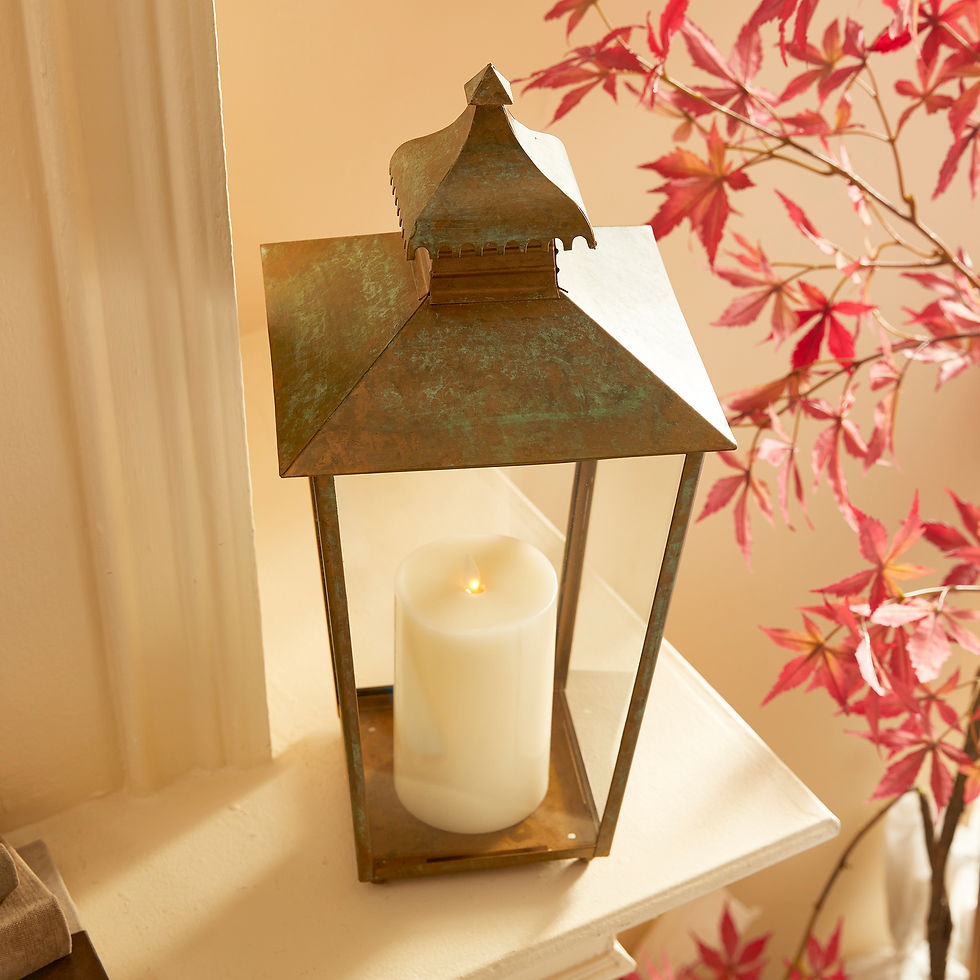 Thumbnail: Patina Pagoda Lantern - Large