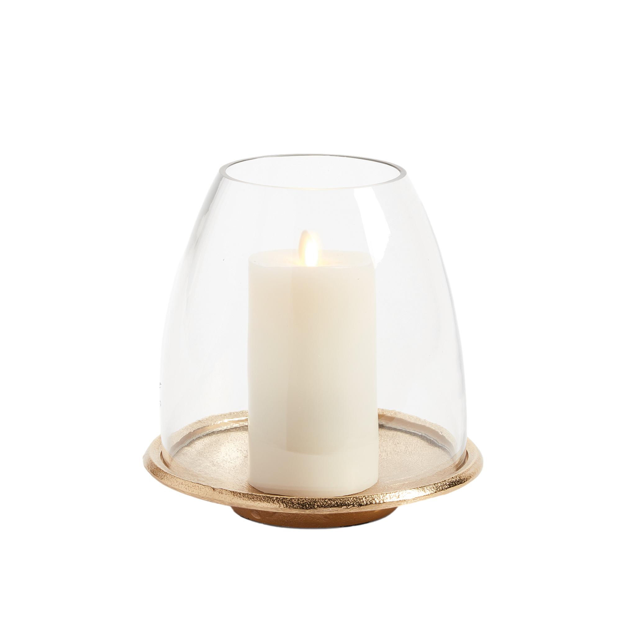 Glass Dome LED Candle Holders