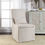 Thumbnail: Soft Linen Accent Chair