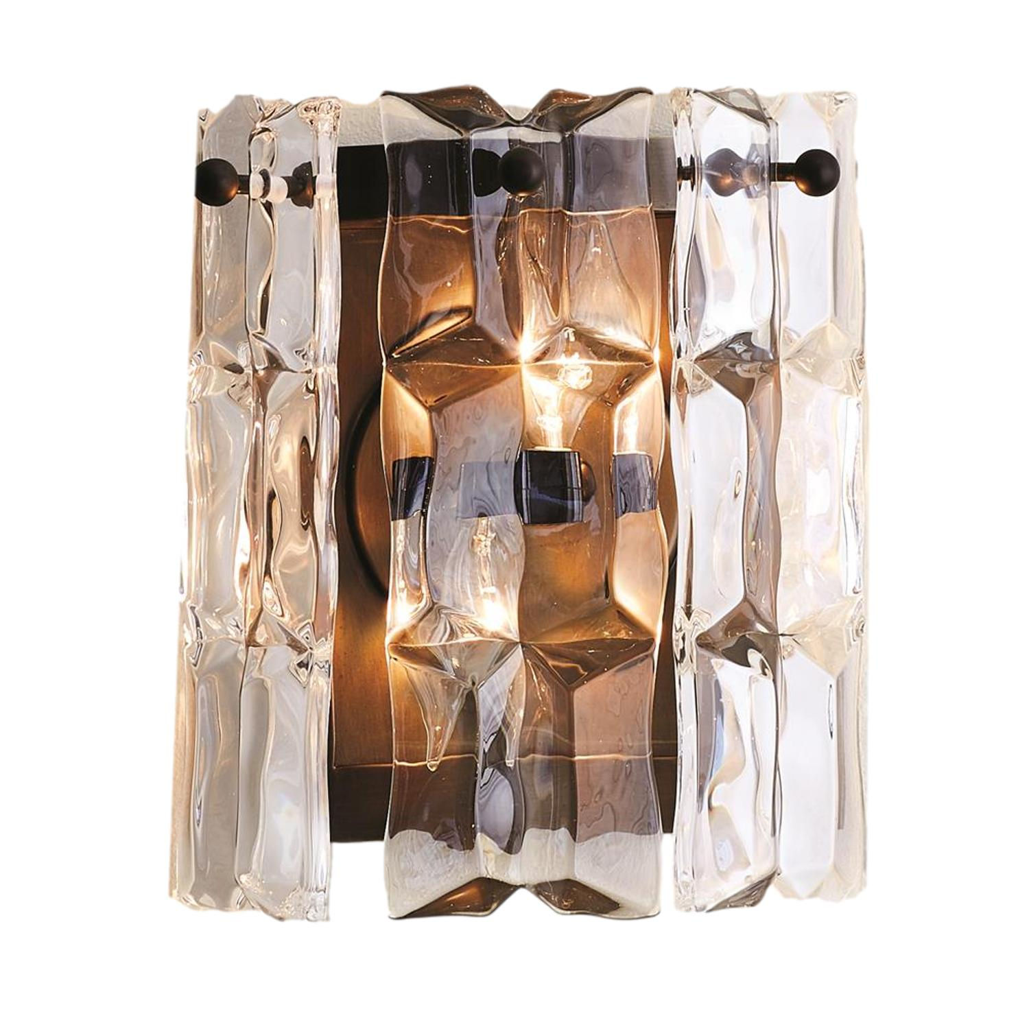 Demilune Prism Wall Sconce