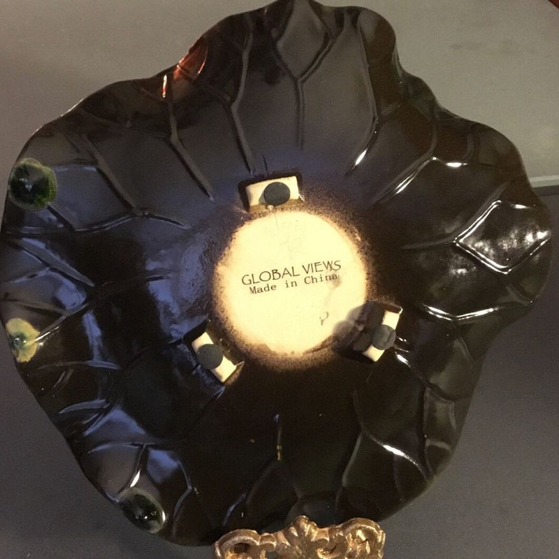 Thumbnail: "Lily Pad" Wall Plate - 8.5" - Set of 3