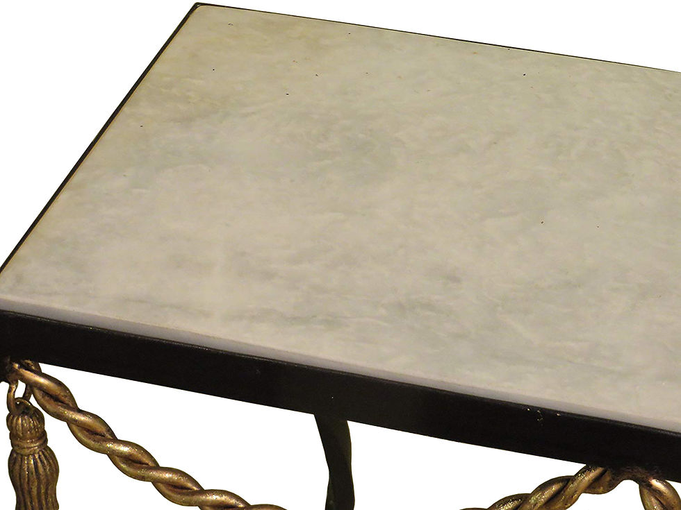 Thumbnail: Swag and Tassel Console Table  - 37"