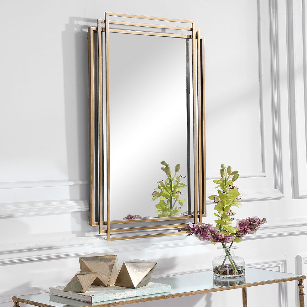 Thumbnail: Overlapping Lines Wall Mirror