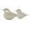 Thumbnail: Gold Flecked Granilla Art Glass Birds