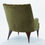 Thumbnail: Retro Channel Back Armchair - Moss Green