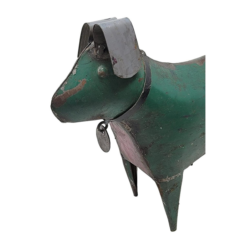 Thumbnail: Reclaimed Metal Dog Sculptures