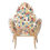 Thumbnail: "Baubles" Wiggle Arm Chair