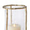 Thumbnail: Gold Bamboo Outline Candle Hurricanes