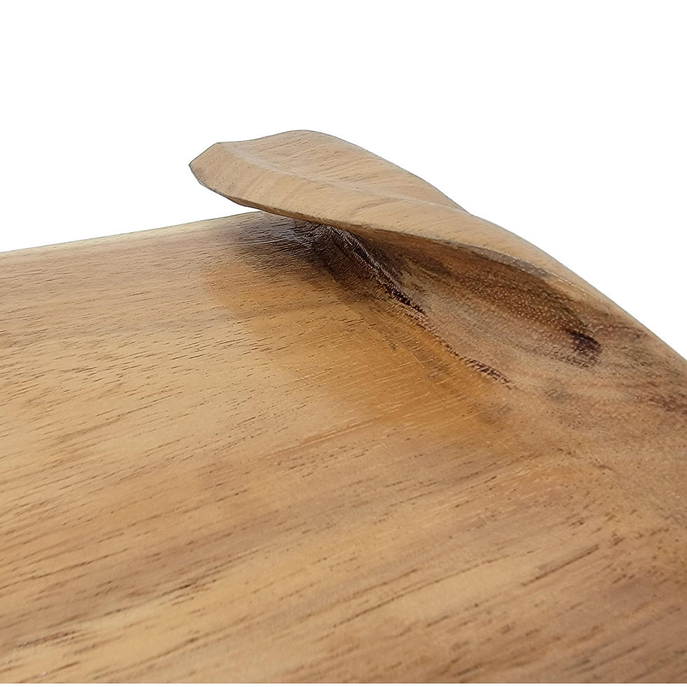 Thumbnail: Wood Scroll Tray