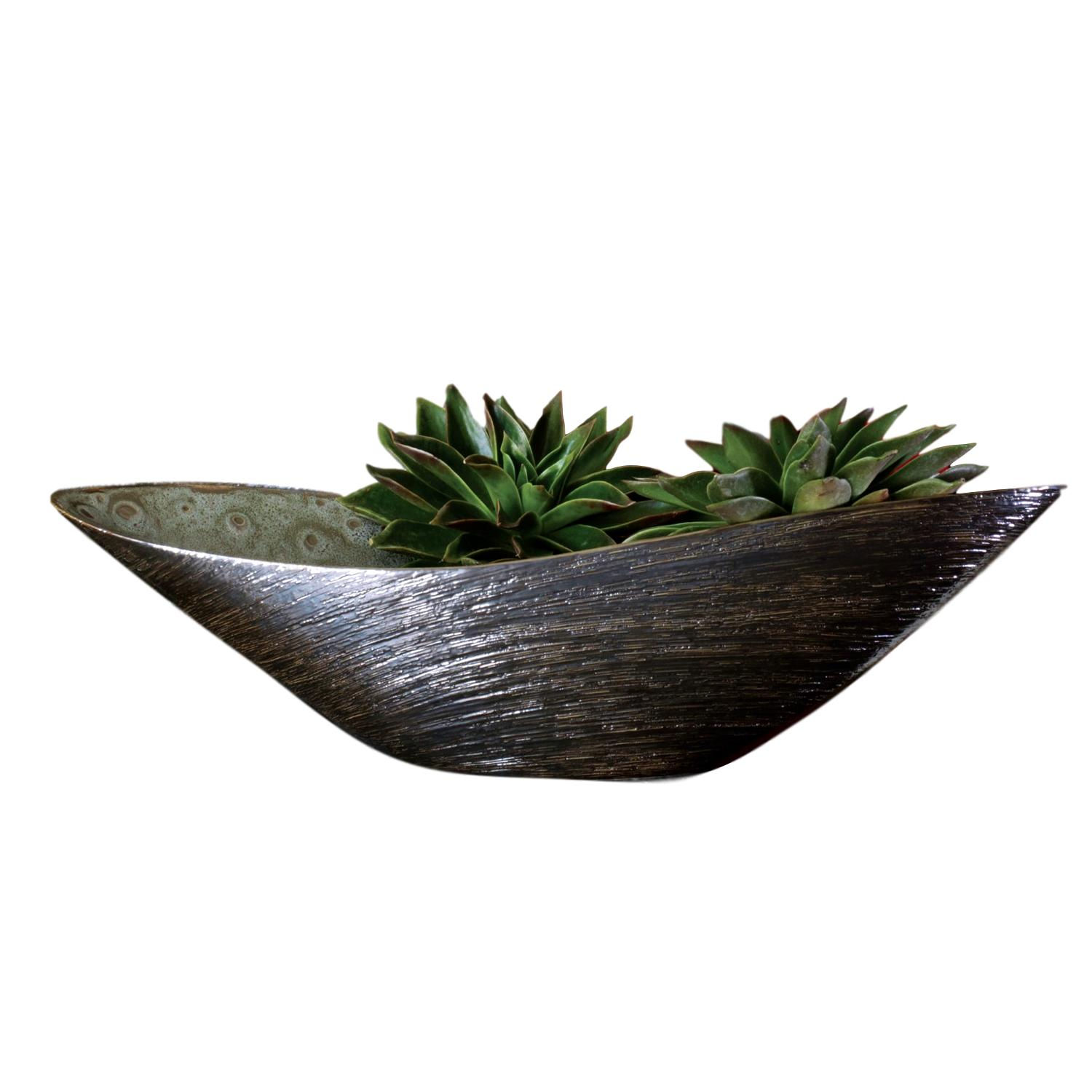 Swoop Bowl - Spun Bronze