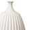 Thumbnail: Sawtooth Bottle Vases - Rustic White
