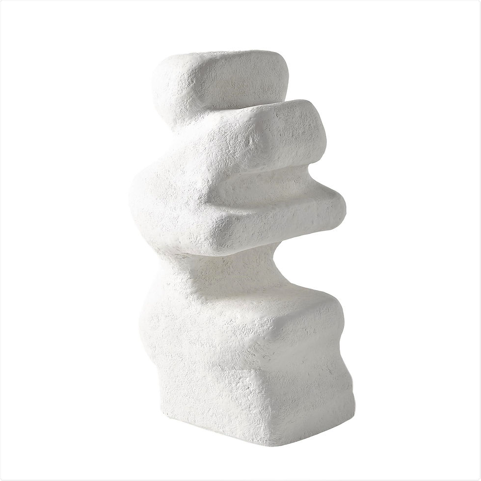 "Arps" Sculpture - White