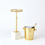 Thumbnail: "Margot" Wine Bucket on Stand - Brass