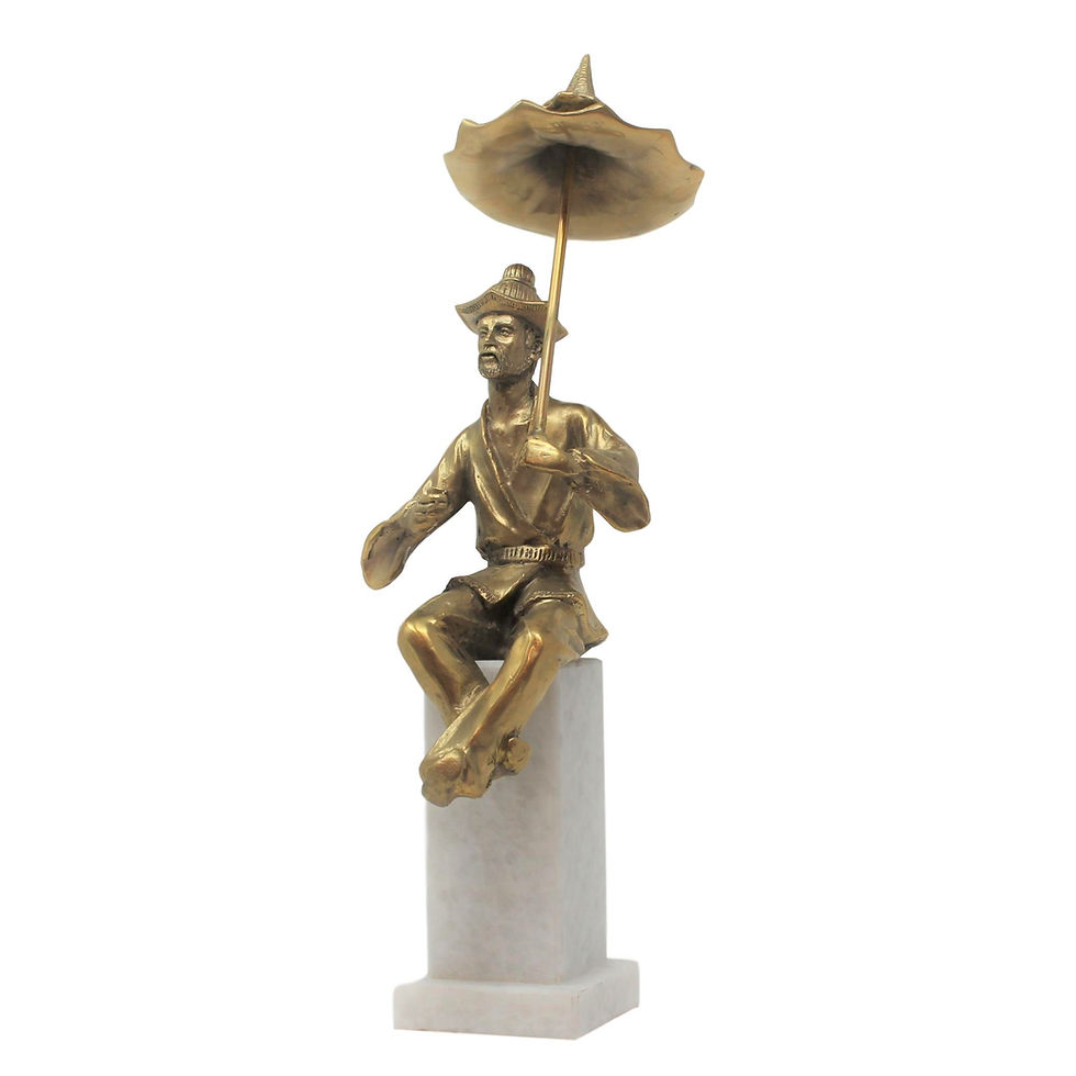 Thumbnail: Tea Drinking Chinese Sculptures