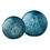 Thumbnail: Two Art Glass decorative Spheres - Indigo