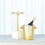 Thumbnail: "Margot" Wine Bucket on Stand - Brass