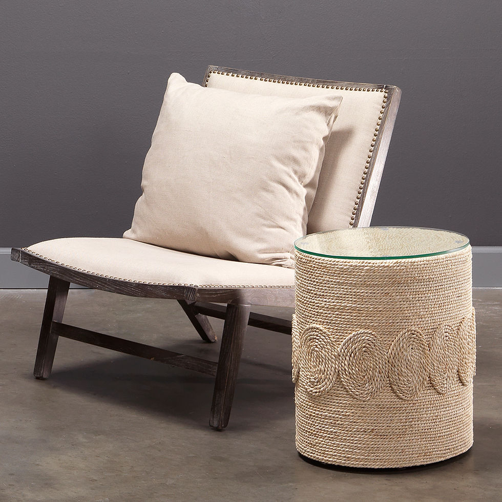 Thumbnail: Rope Ovals Accent Table