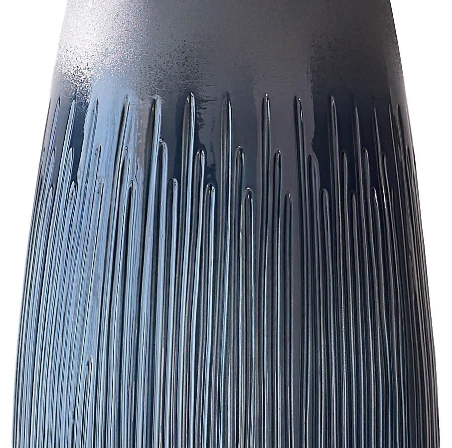 Thumbnail: Denim Ribbed Vases
