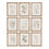 Thumbnail: Nine Sepia Woodland Botanical Prints