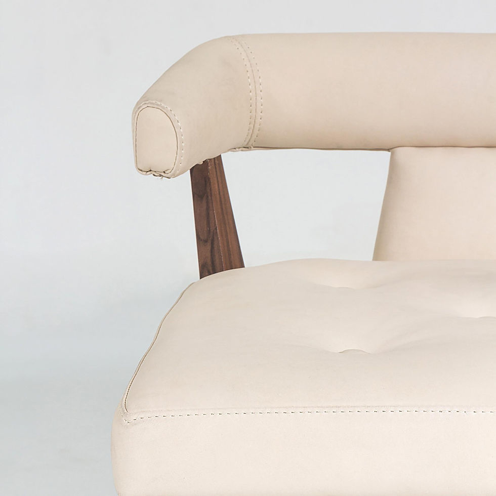 Thumbnail: "Moderno" Counter Stool - Ivory