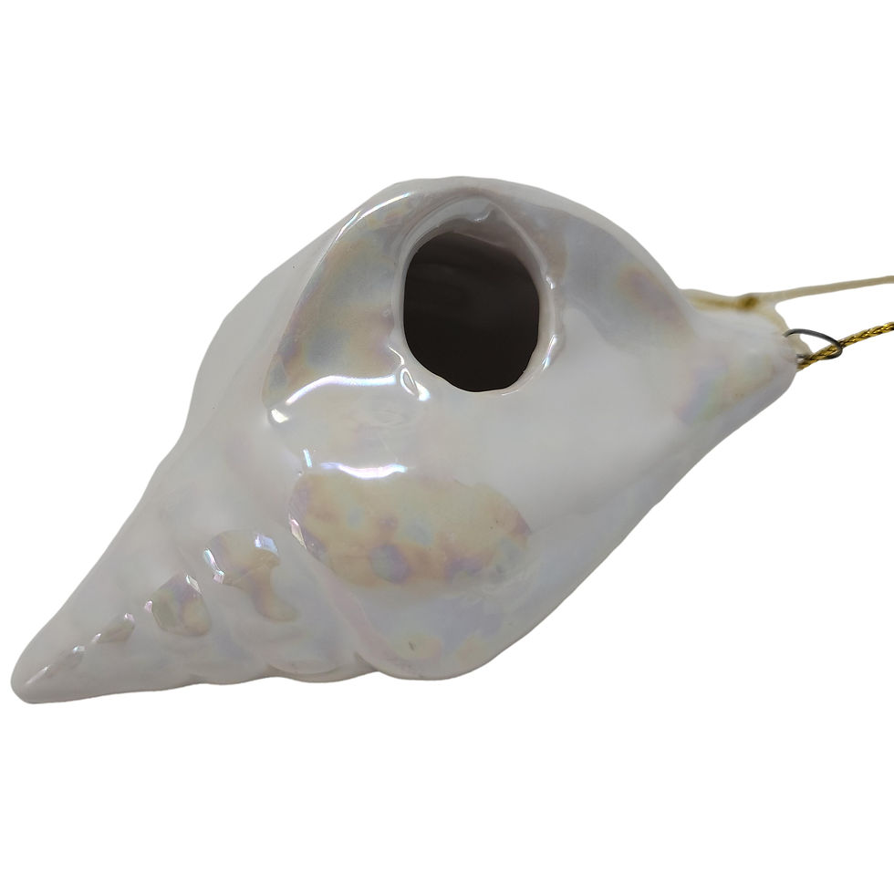Thumbnail: Conch Porcelain Ornament