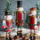 Thumbnail: Set 3 Detailed Painted Metal Nutcracker Sculpture